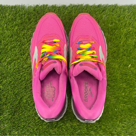 Size 10 Brooks Glycerin 15 Women's Running Shoes Medium ( B ) Pink - Picture 7 of 9